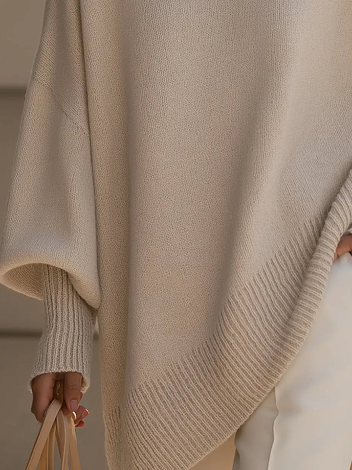 Harper | Women Oversized Knit Pullover Sweater Luvy Boutique