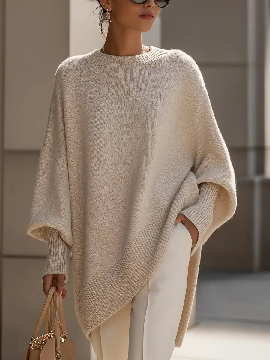 Claire | Women’s Sophisticated Oversized Knit Sweater Luvy Boutique