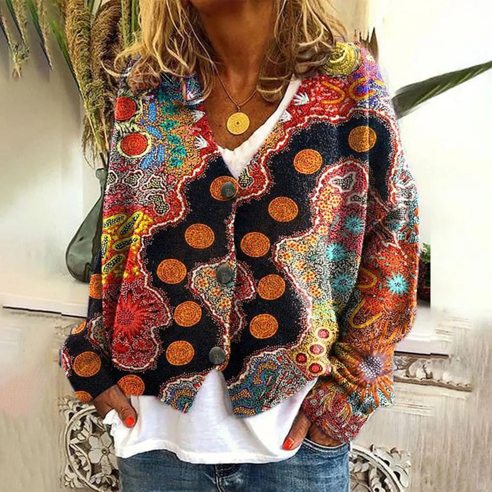 ZOE | Colorful Knitted Sweater Luvy Boutique