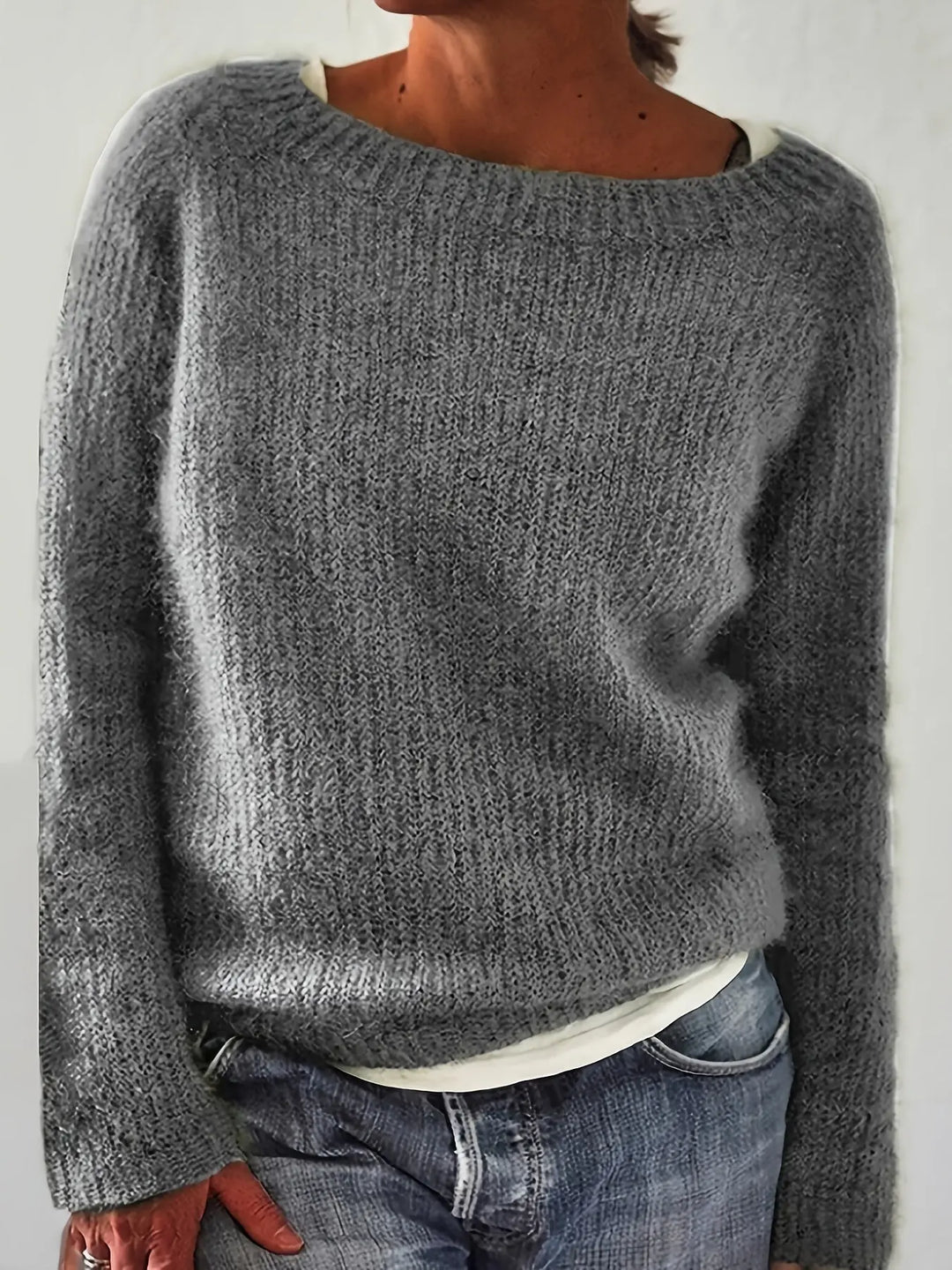 MATILDA | Green Knit Sweater Luvy Boutique