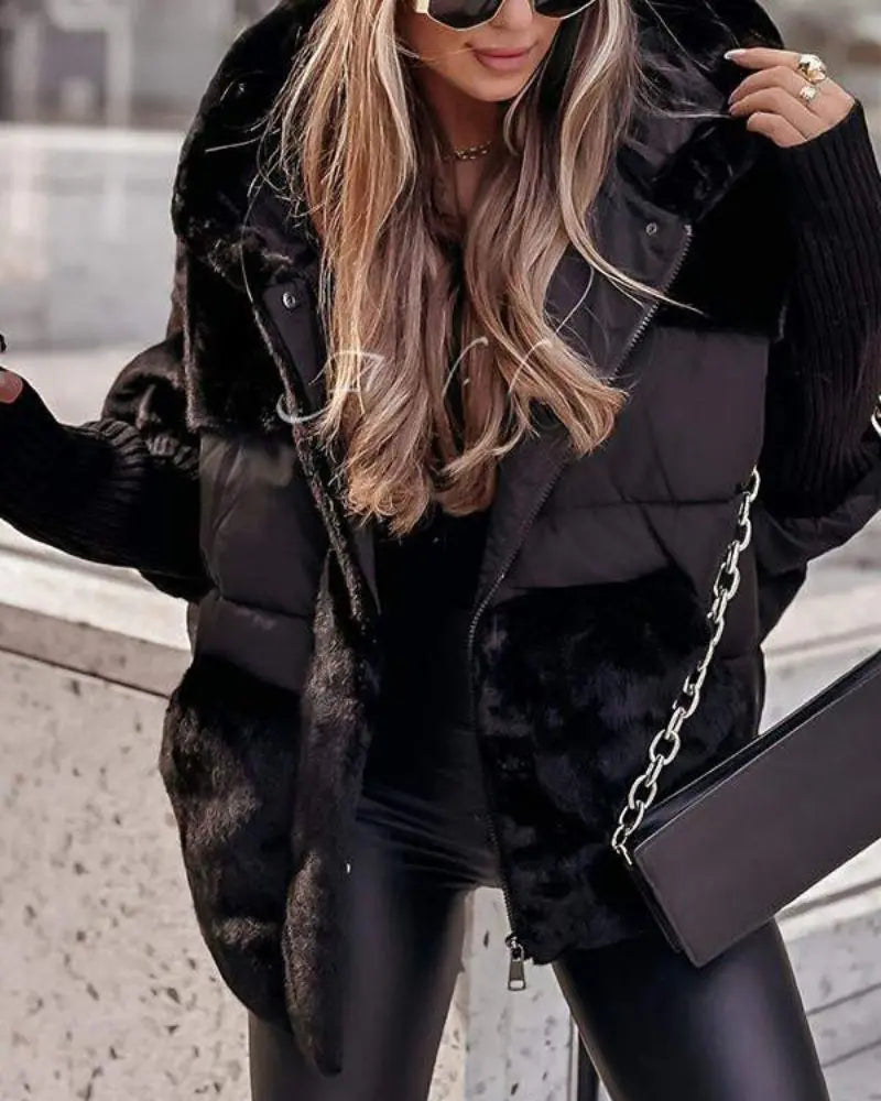 RILEY - Hooded Thermal Jacket Luvy Boutique