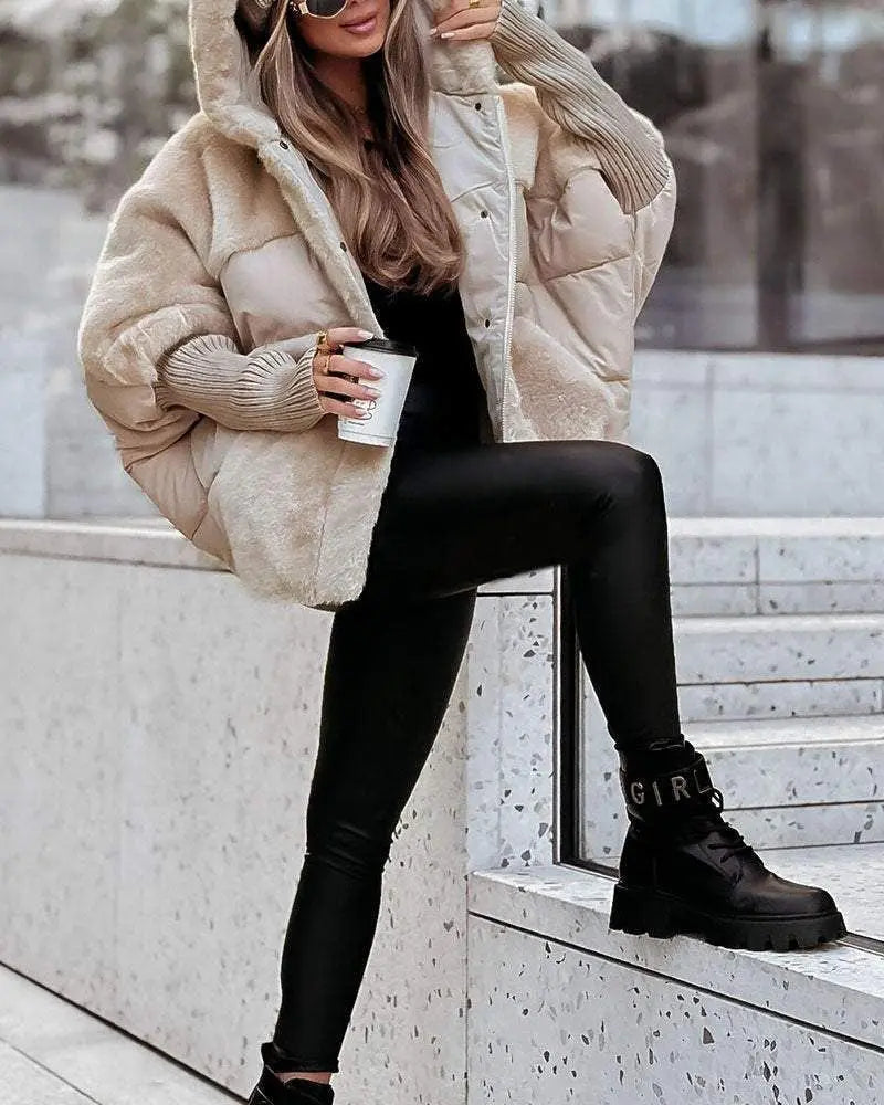 RILEY - Hooded Thermal Jacket Luvy Boutique