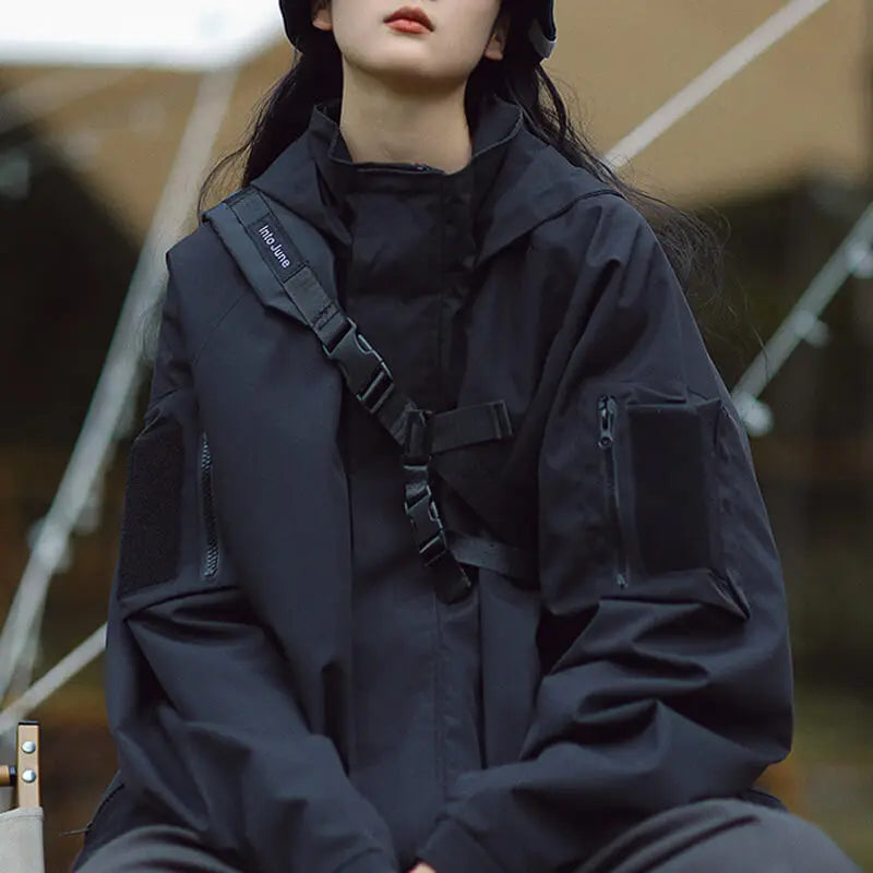 Evie | Oversized Hooded Jacket Luvy Boutique