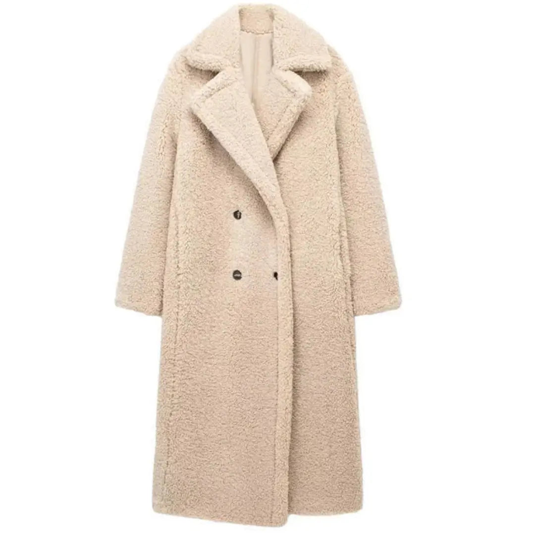 Usiamalim | Women's Long Winter Trench Coat | Warm Luvy Boutique