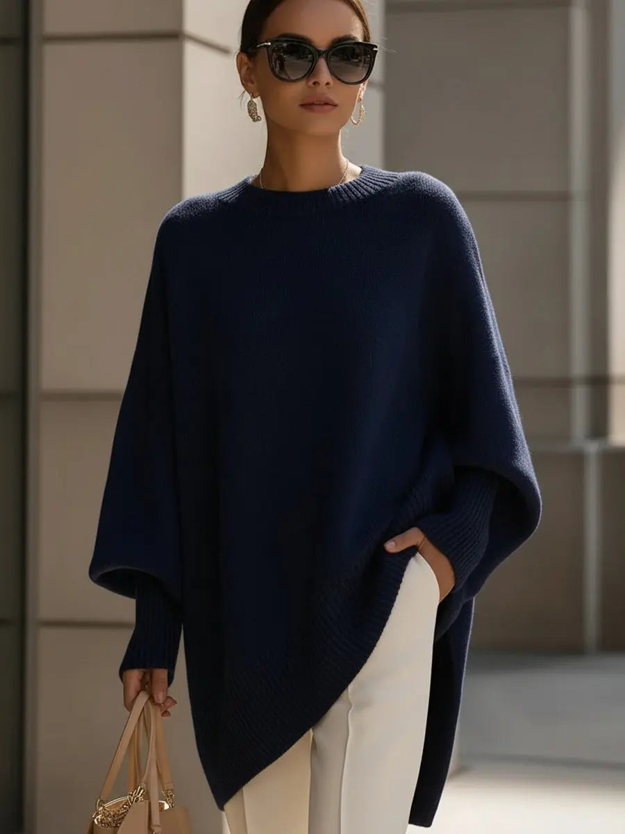 Harper | Women Oversized Knit Pullover Sweater Luvy Boutique