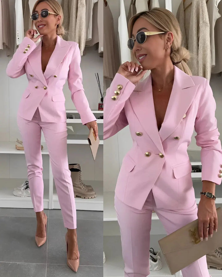 Addison | Women Long Sleeve Blazer Jacket Luvy Boutique