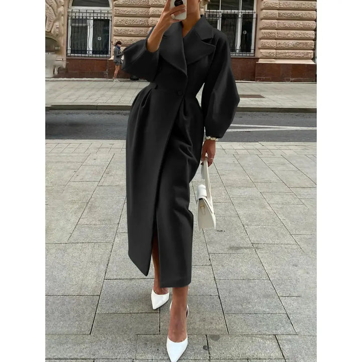 Ruthen | Women's Winter Trench Coat | Long Luvy Boutique