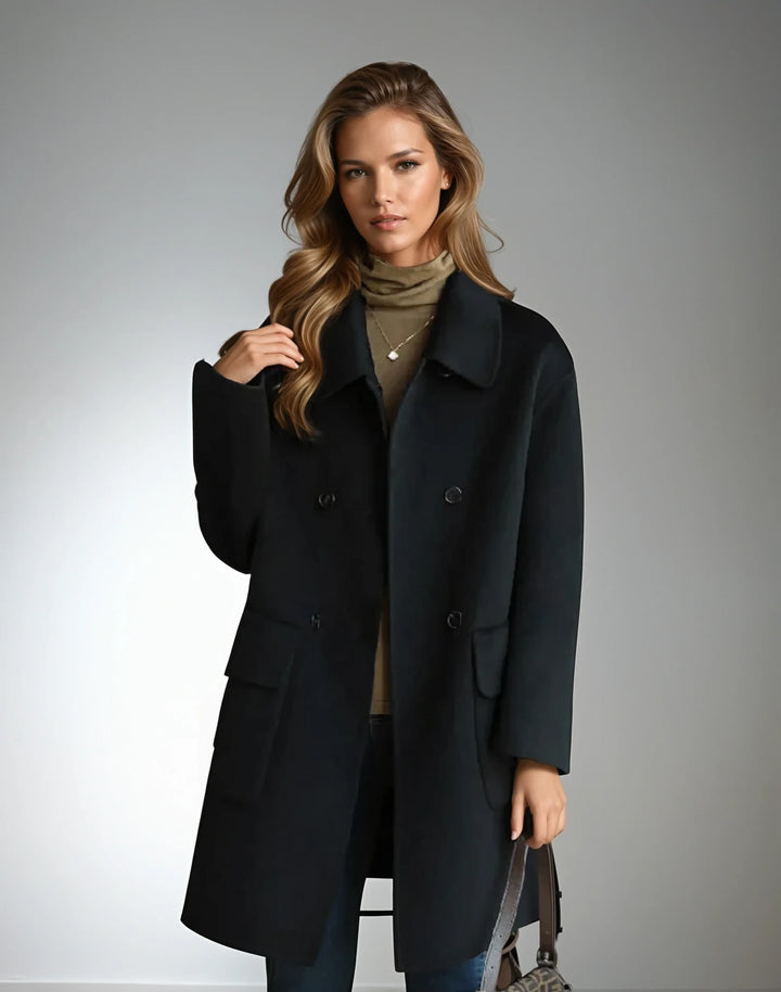 Cleo Warm and Elegant Coat Luvy Boutique
