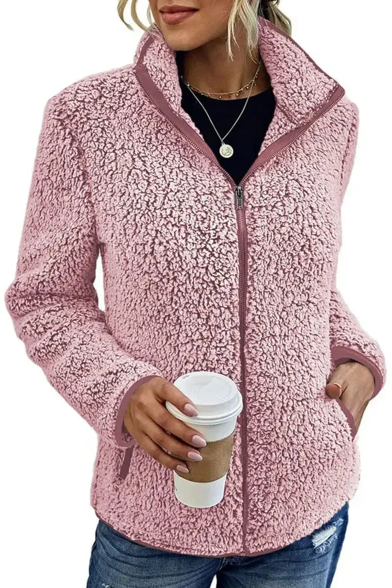 Katie | Premium Fleece Zip-Up Jacket Luvy Boutique