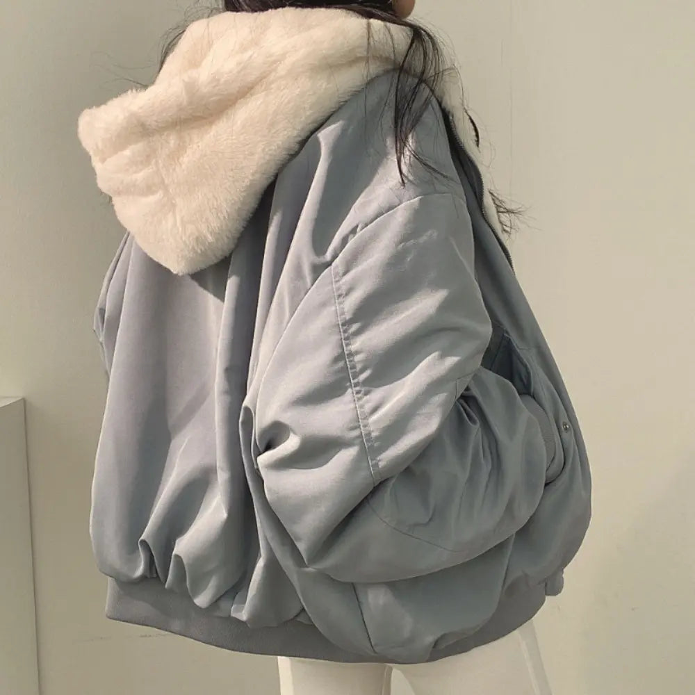 JACKY | Double-sided Wearable Jacket Fleece Luvy Boutique