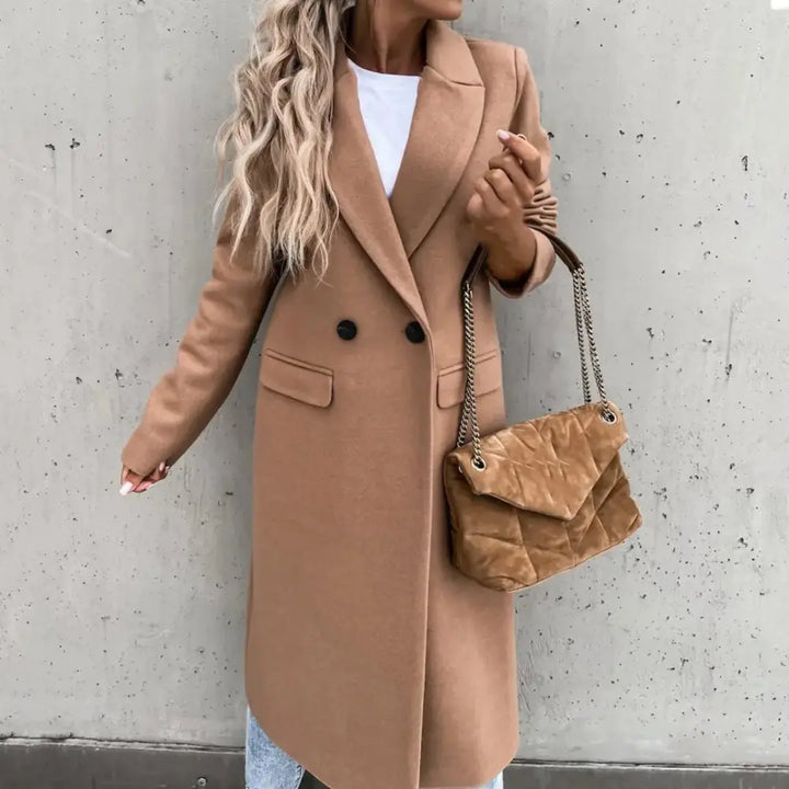 Nella | Women's Stylish Trench Coat | Long Luvy Boutique
