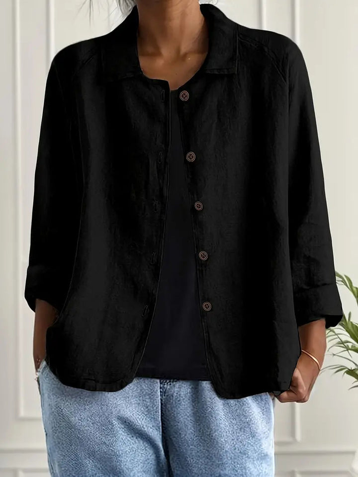 Claire | Women’s Button Front Casual Jacket Luvy Boutique