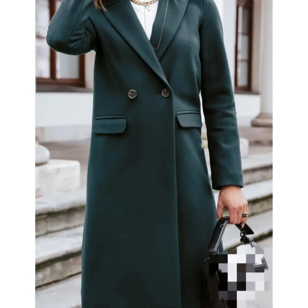 Nella | Women's Stylish Trench Coat | Long Luvy Boutique