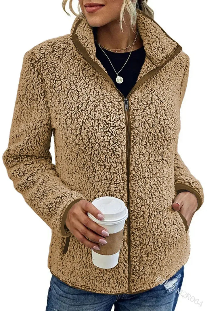 Katie | Premium Fleece Zip-Up Jacket Luvy Boutique