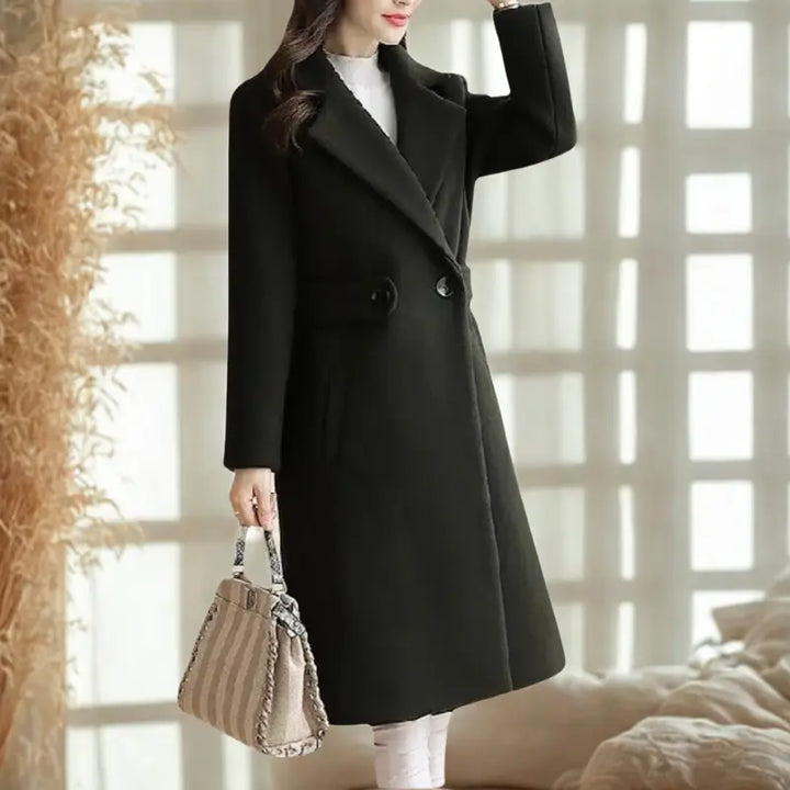 Talia | The Belted Elegance Coat Luvy Boutique