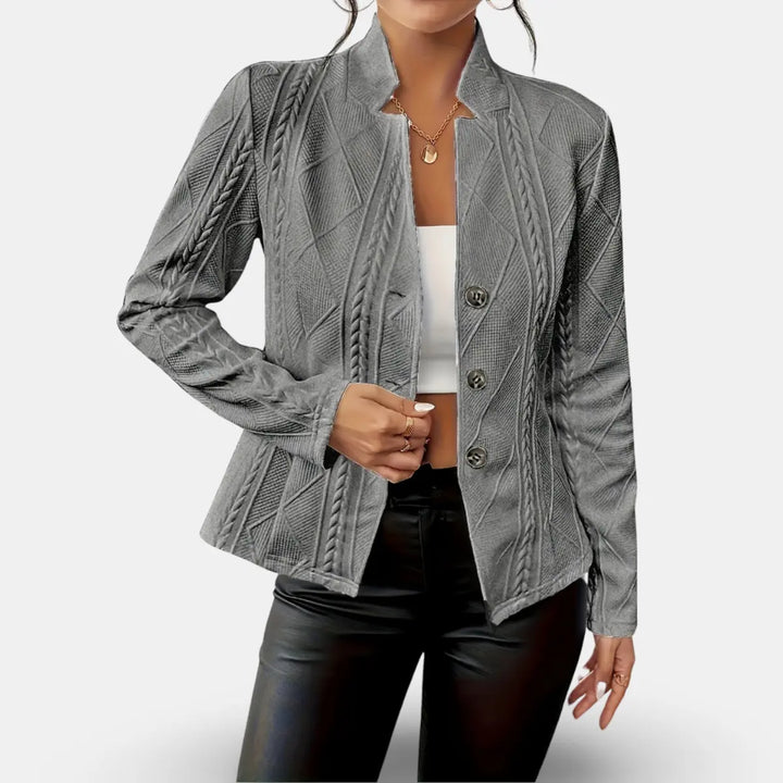 Rayna Chic Tailored Blazer Luvy Boutique