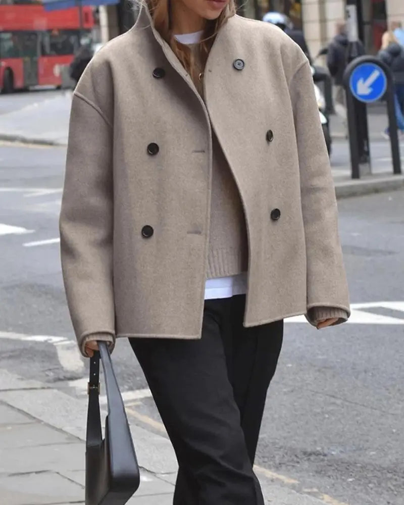 AVA | Designer Loose Jack Woolblend Luvy Boutique
