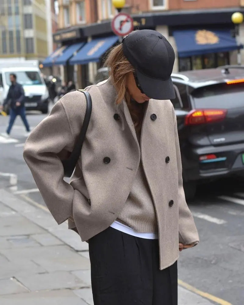 AVA | Designer Loose Jack Woolblend Luvy Boutique
