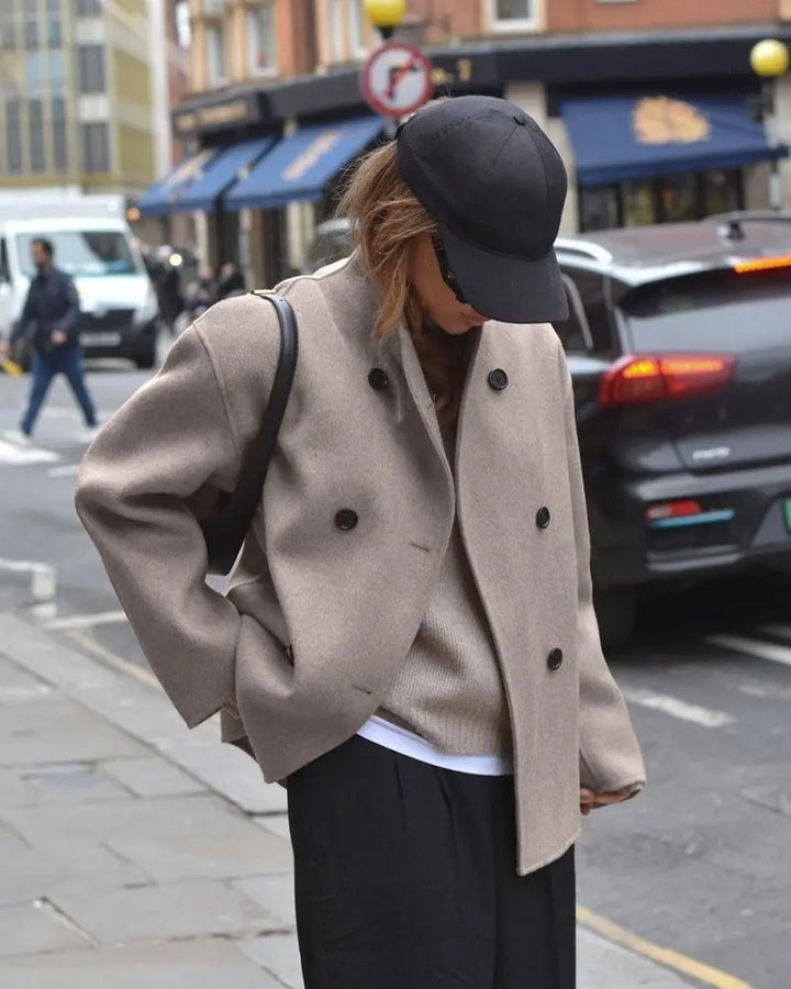 AVA | Designer Loose Jack Woolblend Luvy Boutique