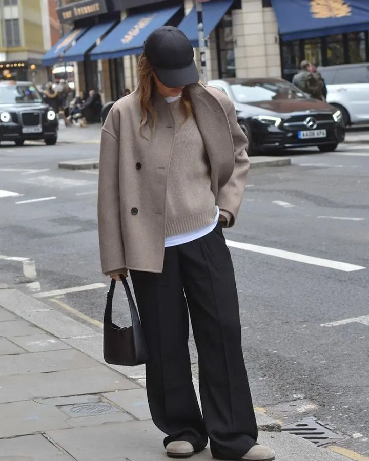 AVA | Designer Loose Jack Woolblend Luvy Boutique