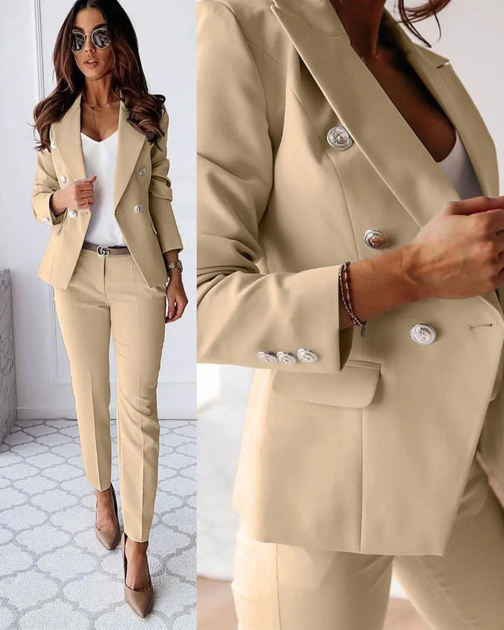 Addison | Women Long Sleeve Blazer Jacket Luvy Boutique