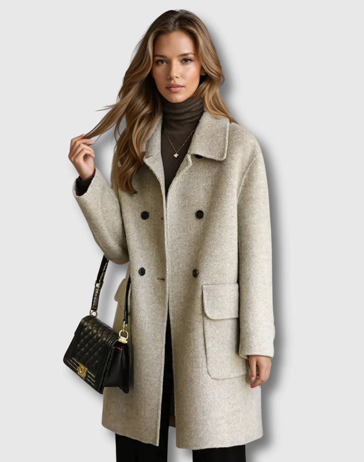Cleo Warm and Elegant Coat Luvy Boutique