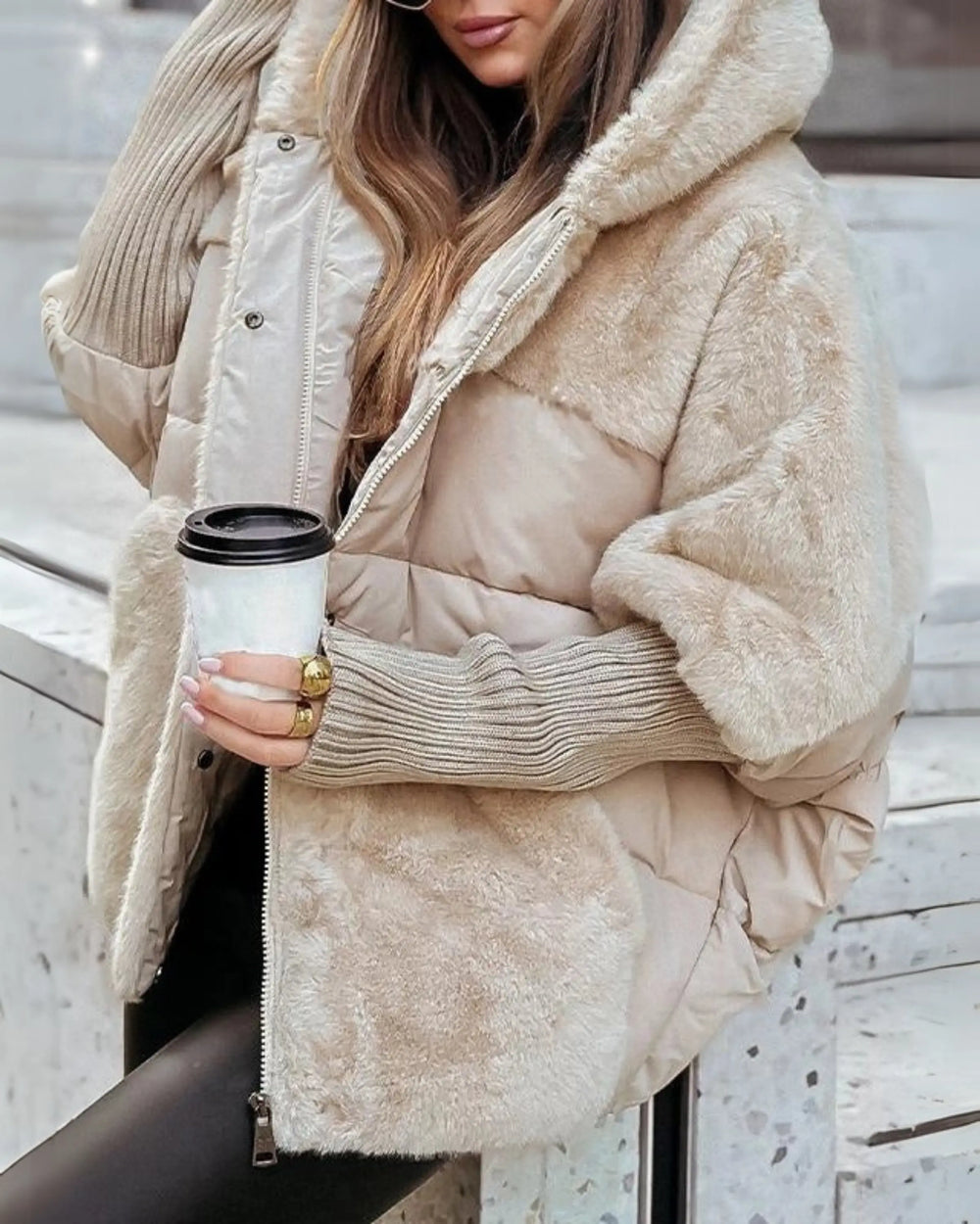 RILEY - Hooded Thermal Jacket Luvy Boutique