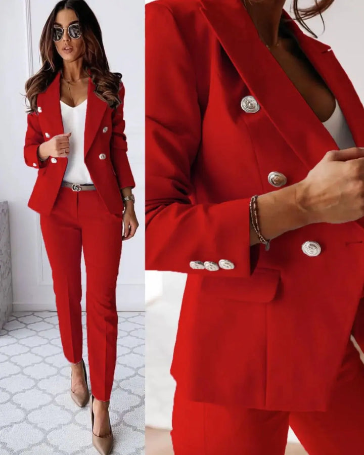 Addison | Women Long Sleeve Blazer Jacket Luvy Boutique