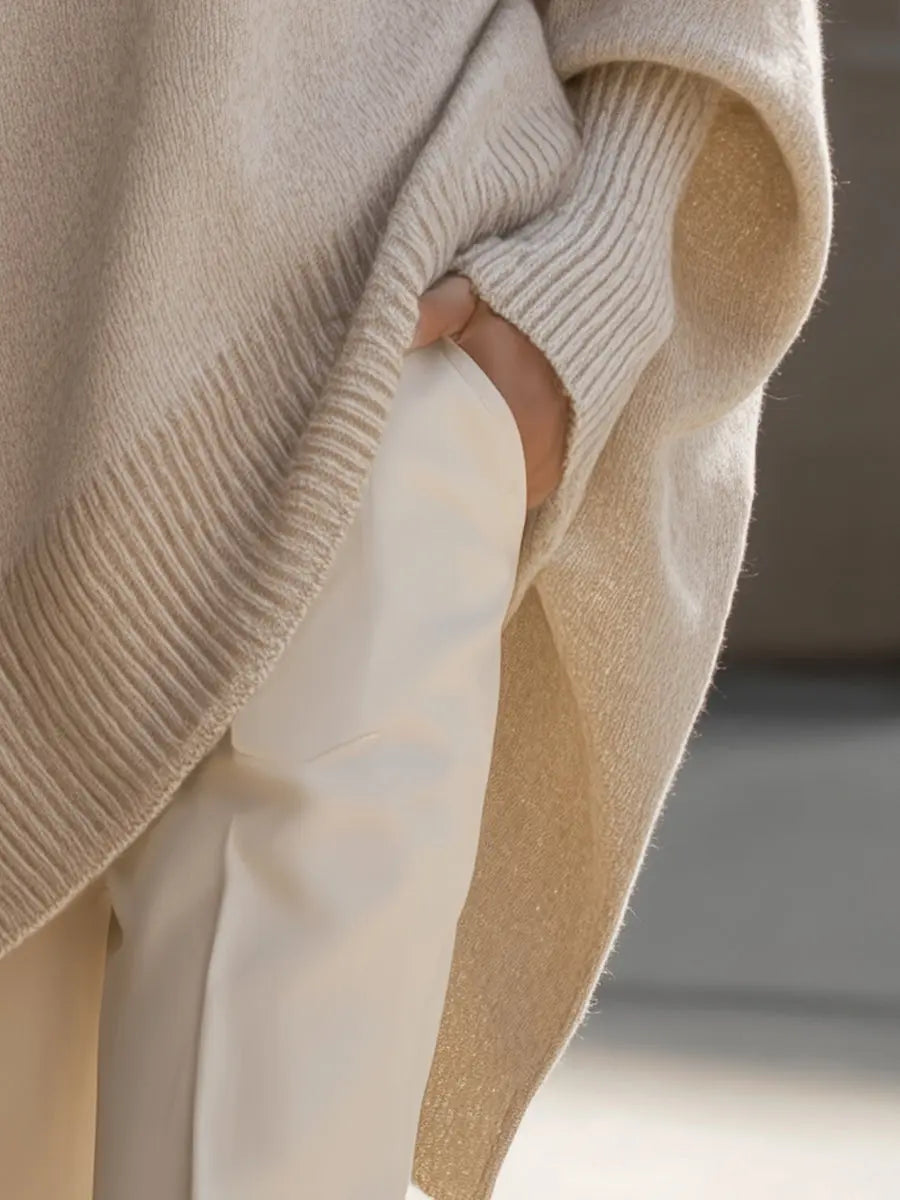 Maria | Women’s Relaxed Knit Oversized Sweater Luvy Boutique