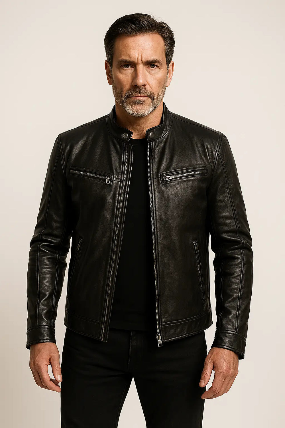 Bonnie® | Casual Leather Jacket Luvy Boutique