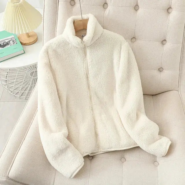 DEBBIE | Fluffy Cosy Jacket Luvy Boutique