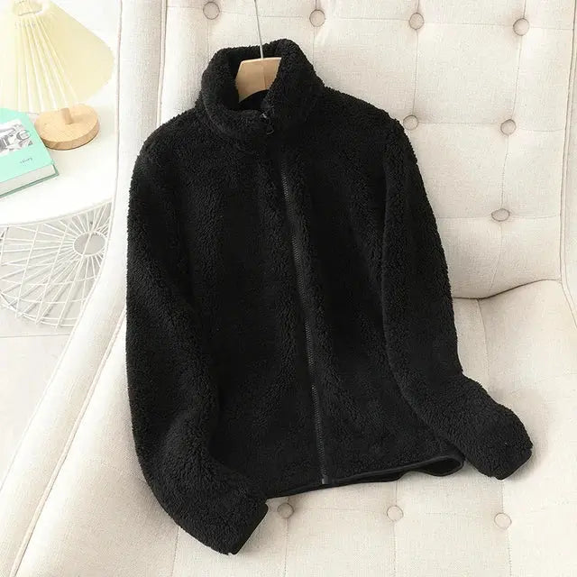 DEBBIE | Fluffy Cosy Jacket Luvy Boutique
