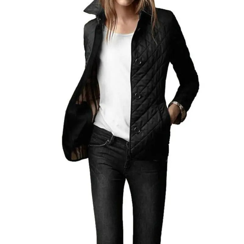 Helena | Stylish Quilted Winter Jacket Luvy Boutique
