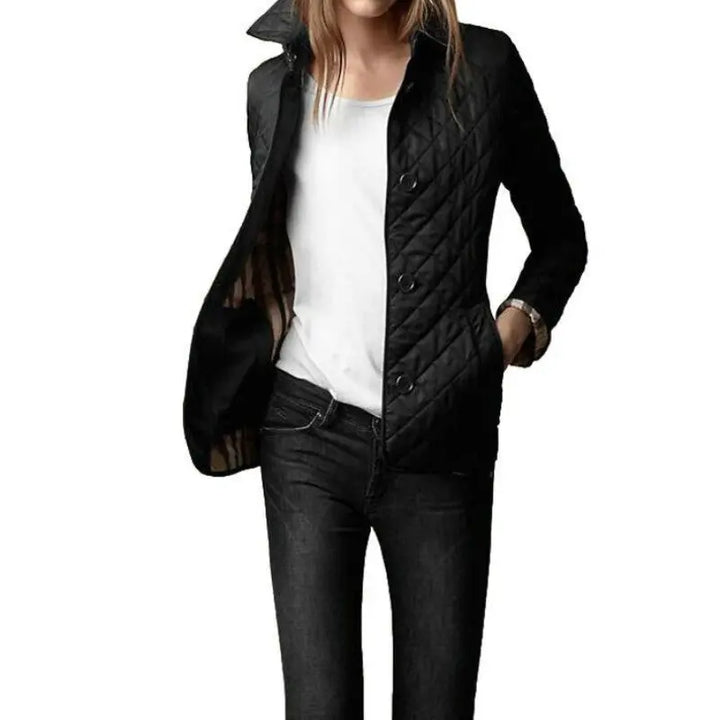 Helena | Stylish Quilted Winter Jacket Luvy Boutique