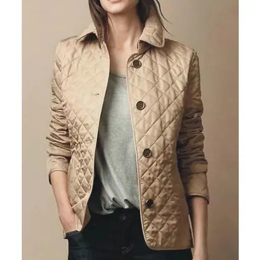 Helena | Stylish Quilted Winter Jacket Luvy Boutique