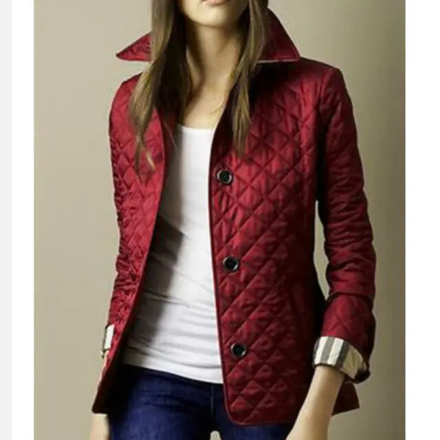 Helena | Stylish Quilted Winter Jacket Luvy Boutique