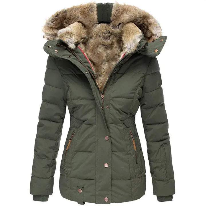 Abigail | Elegant Fur-Lined Winter Jacket Luvy Boutique