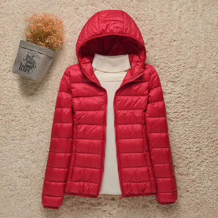 Bella | Cozy Puffer Jacket with Hood Stylish Warmth Luvy Boutique