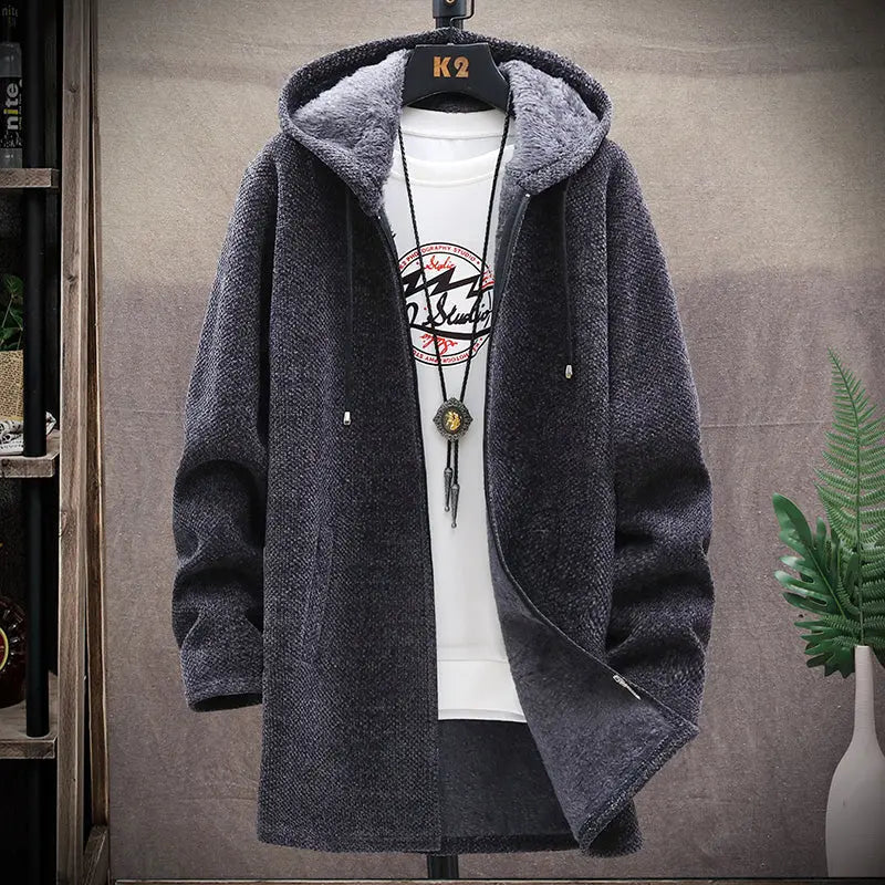 Eloise | Stylish Hooded Zipper Fleece Jacket Luvy Boutique