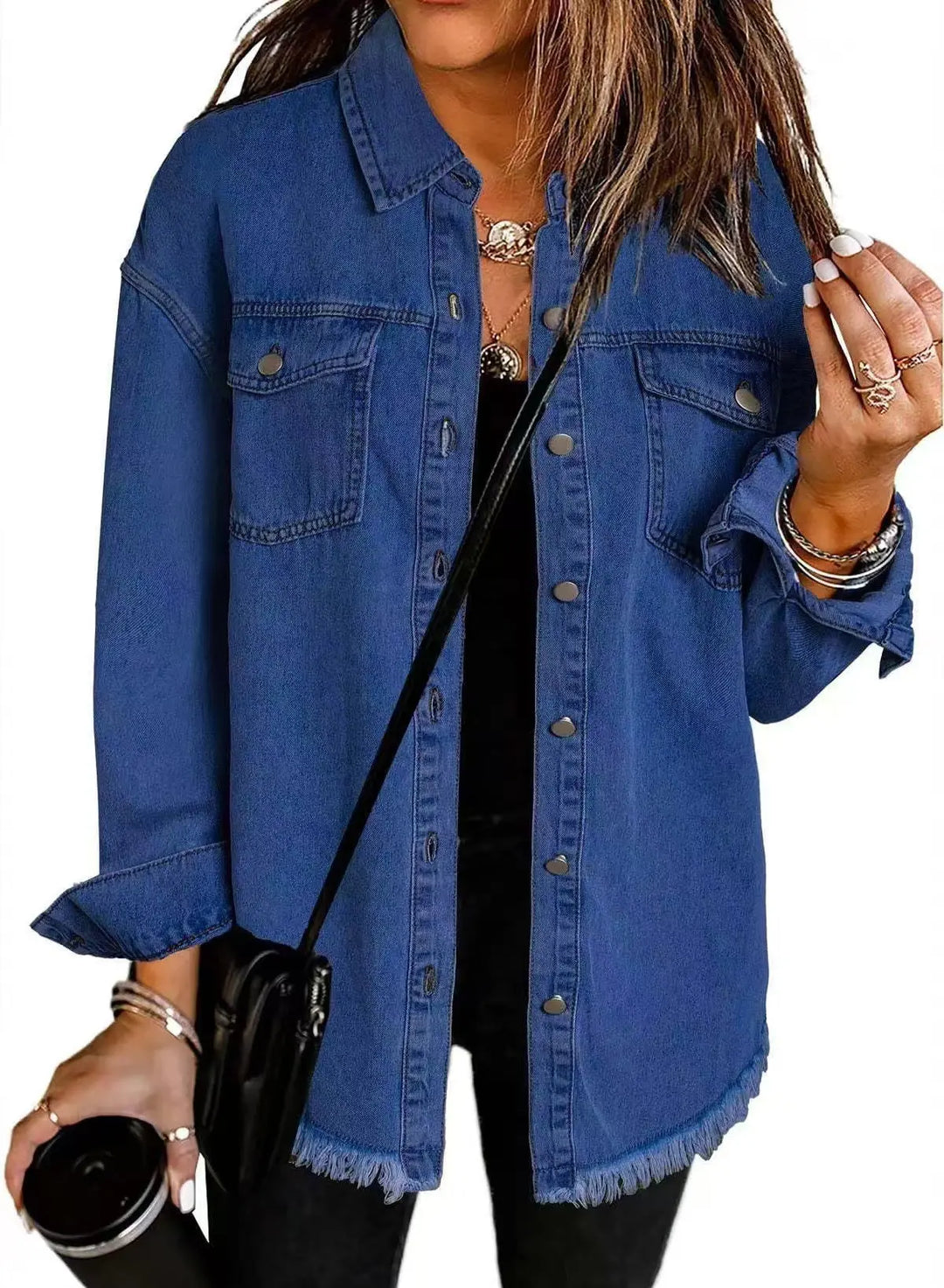 Ava | Classic Everyday Denim Jacket Luvy Boutique