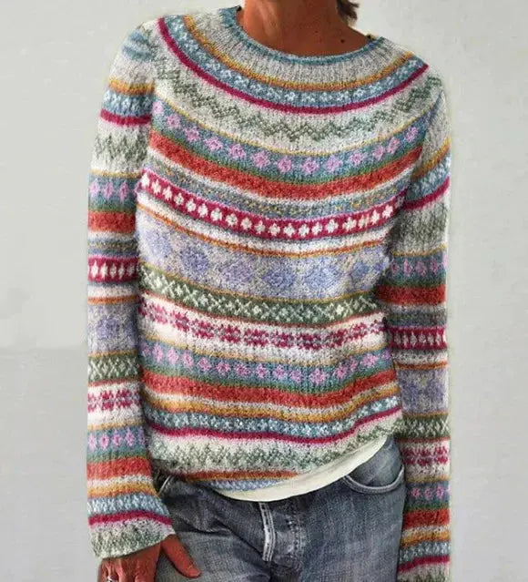 TAMSIN | Trendy Knit Pullover Luvy Boutique