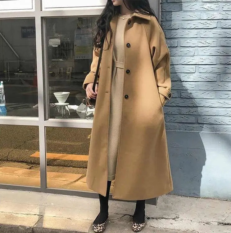 Malinam | Women's Long Trench Coat | Warm Luvy Boutique