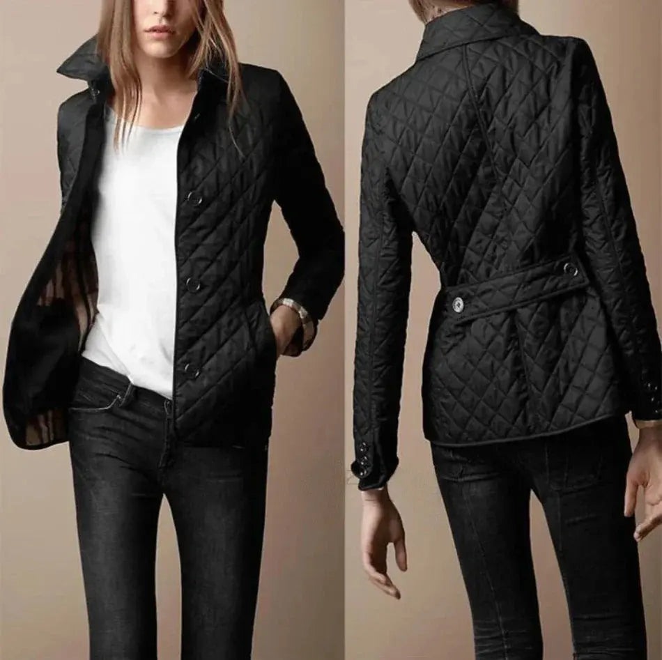 Helena | Stylish Quilted Winter Jacket Luvy Boutique
