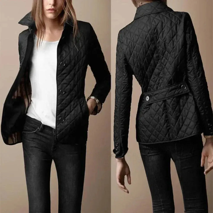 Helena | Stylish Quilted Winter Jacket Luvy Boutique