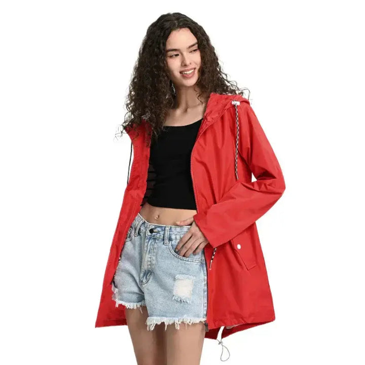 Hailey | Lightweight Women's Raincoat Luvy Boutique
