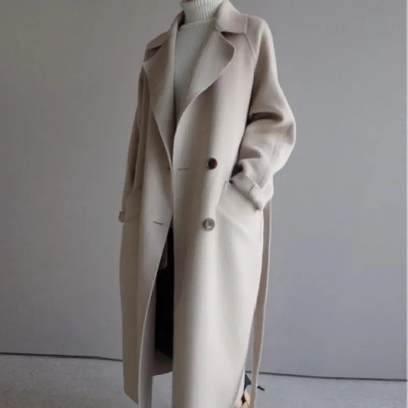 Laura Elegant Coat Luvy Boutique