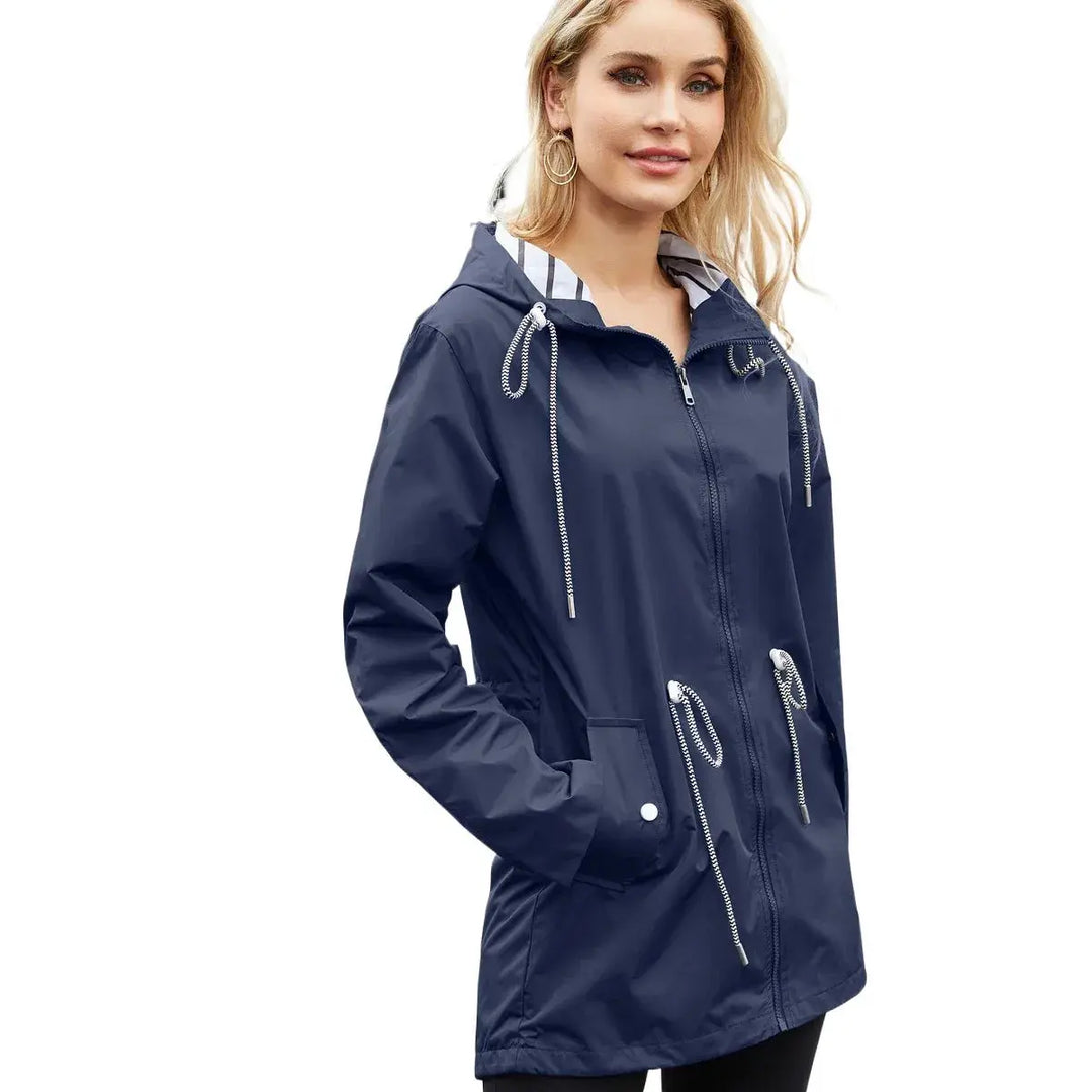 Hailey | Lightweight Women's Raincoat Luvy Boutique