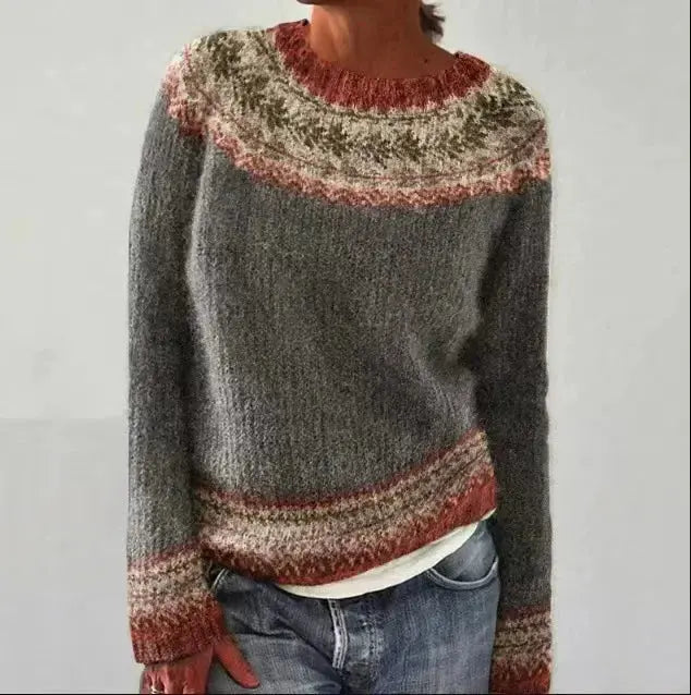 KIRA | Casual Printed Knitwear Luvy Boutique
