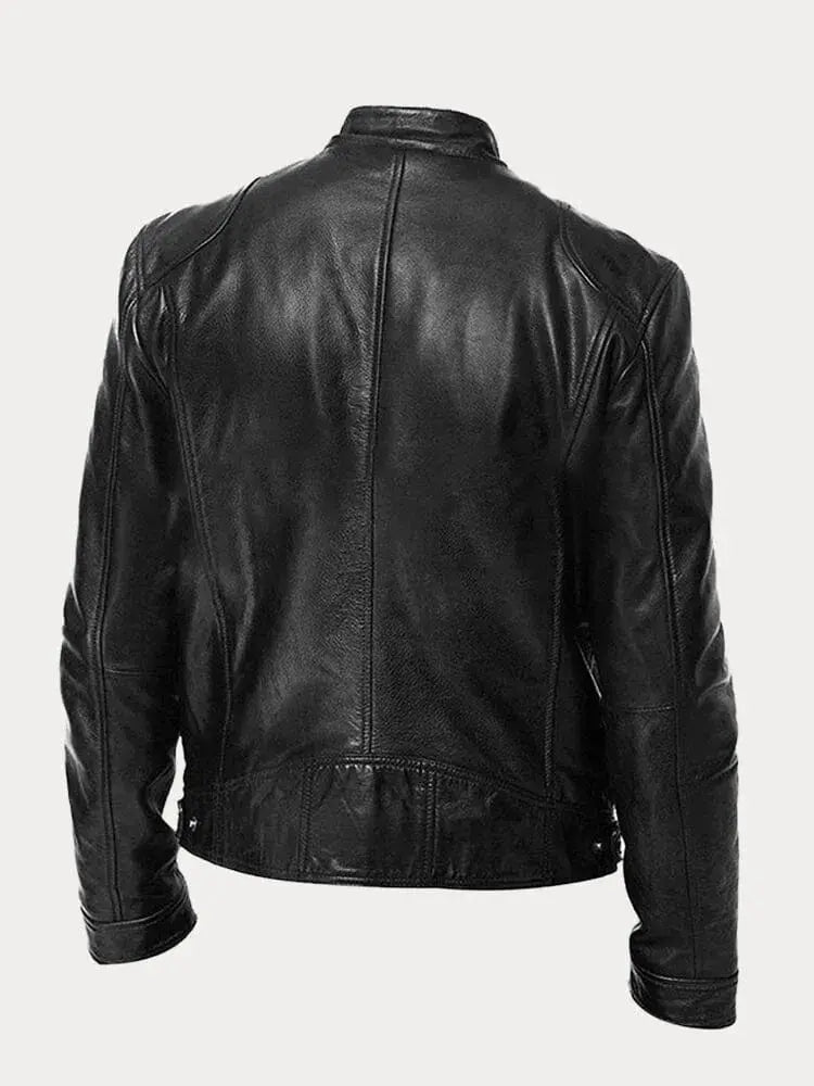 Bonnie® | Casual Leather Jacket Luvy Boutique
