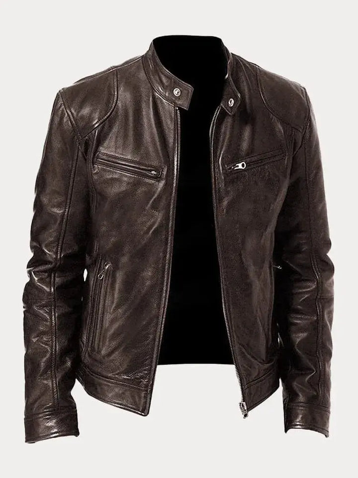 Bonnie® | Casual Leather Jacket Luvy Boutique